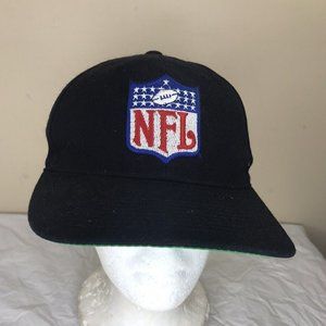 Vintage Sports Specialties Snapback Hat Cap NFL Shield Logo Black nice ECU